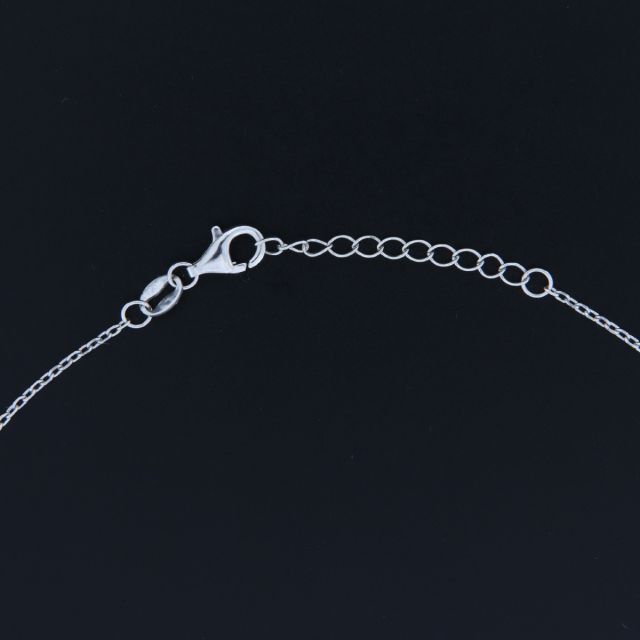 collana in argento 925‰ con cuori 