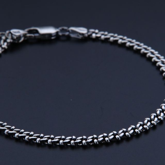 Bracciale maglia in argento 925‰ 