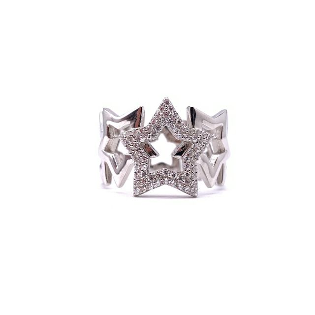 Anello con stelle