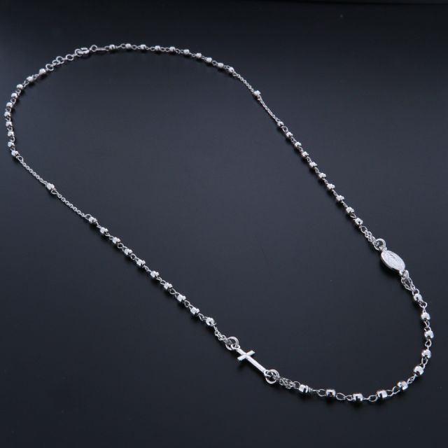 Collana argento 925‰ ROSARIO sfaccetato